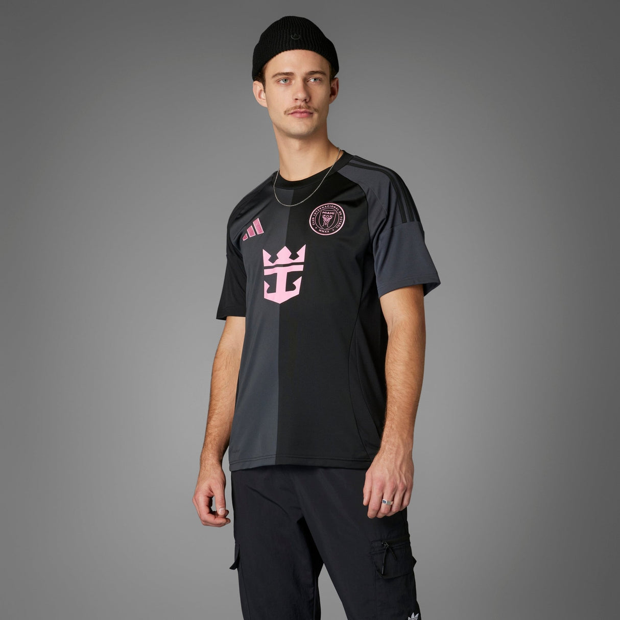 adidas Men's Inter Miami CF Messi Away Jersey 25/26 Black - Best Buy Soccer