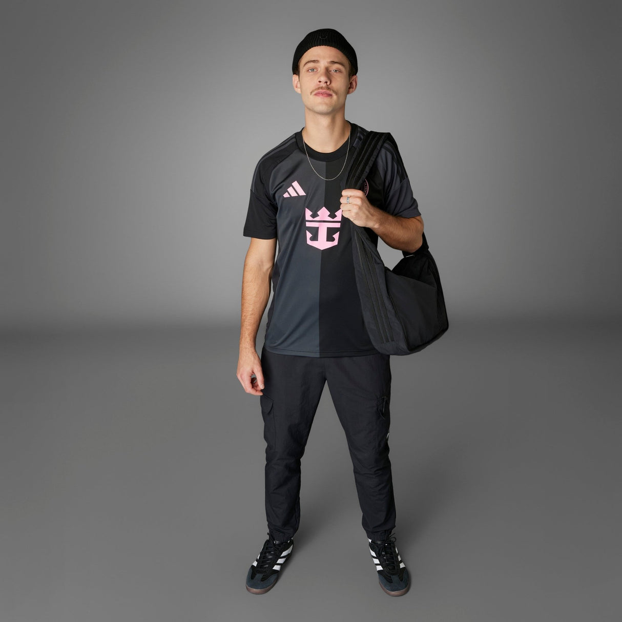 adidas Men's Inter Miami CF Messi Away Jersey 25/26 Black - Best Buy Soccer