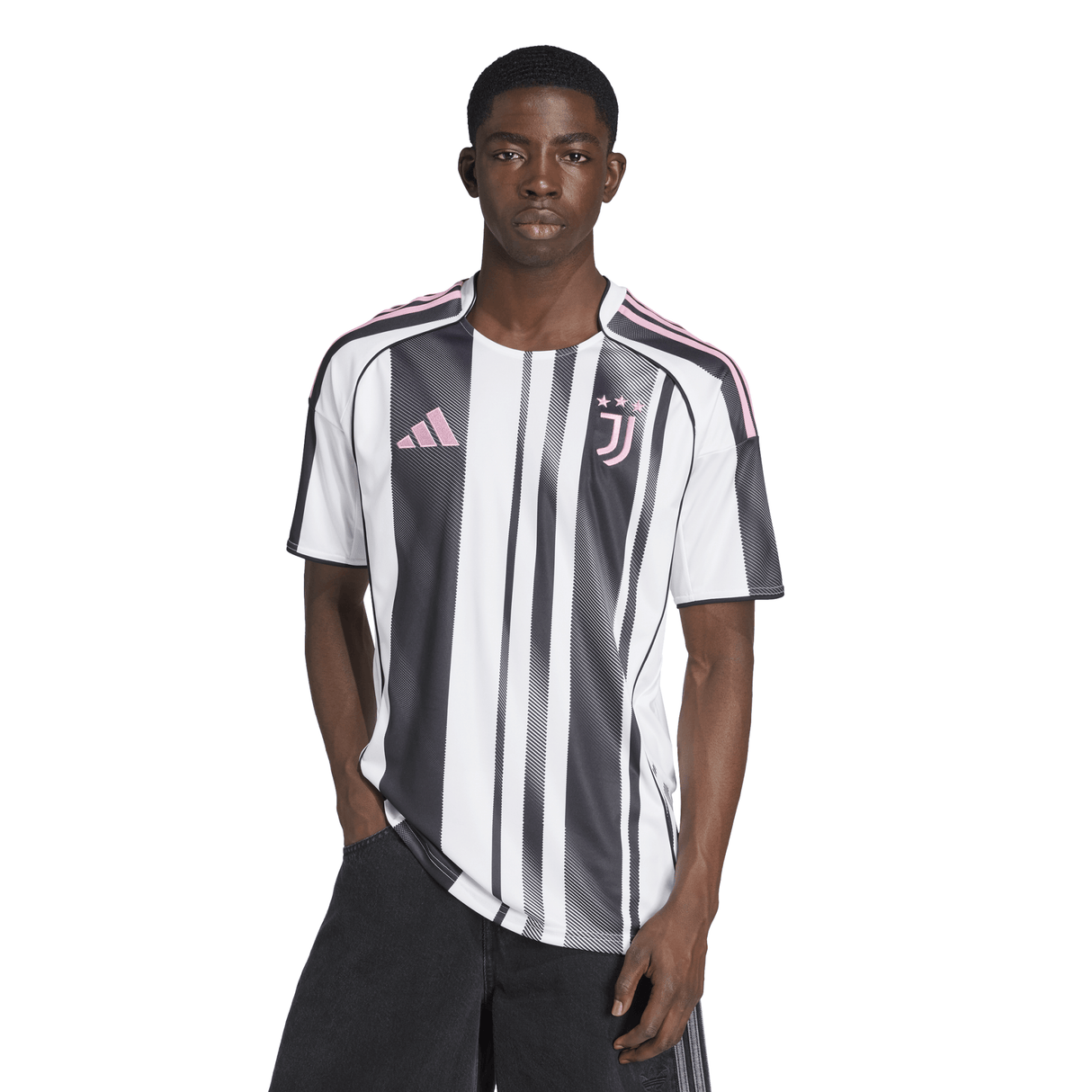 adidas Men's Juventus Home Jersey 25/26 White/Black - Best Buy Soccer