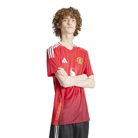 adidas Men's Manchester United Home Jersey 24/25 - Best Buy Soccer