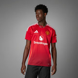 adidas Men's Manchester United Home Jersey 24/25 - Best Buy Soccer