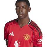 adidas Men's Manchester United Home Jersey 25/26 Red - Best Buy Soccer