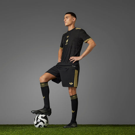 adidas Men's Mexico Gold Jersey 25 Black - Best Buy Soccer