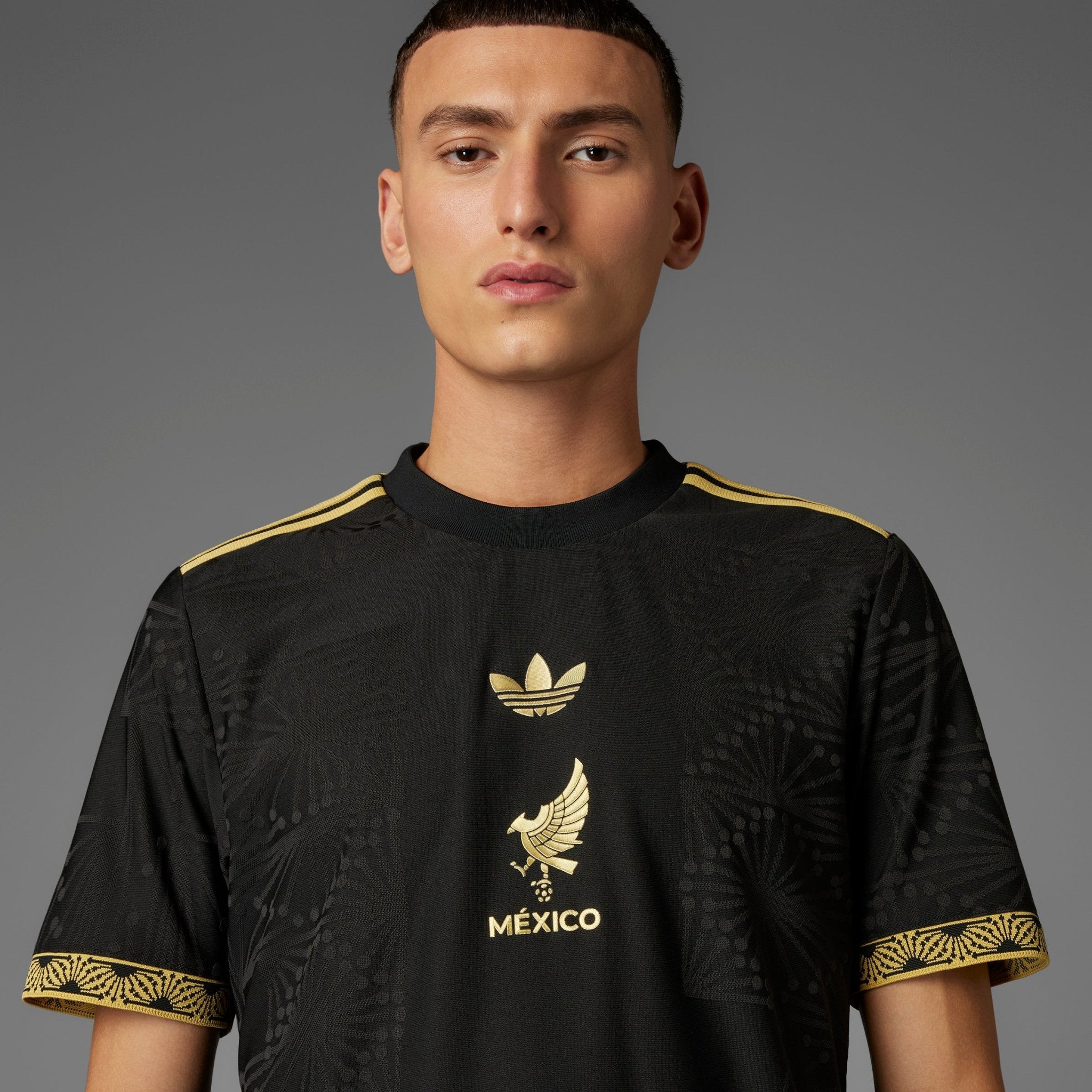 adidas Men's Mexico Gold Jersey 25 Black – Best Buy Soccer