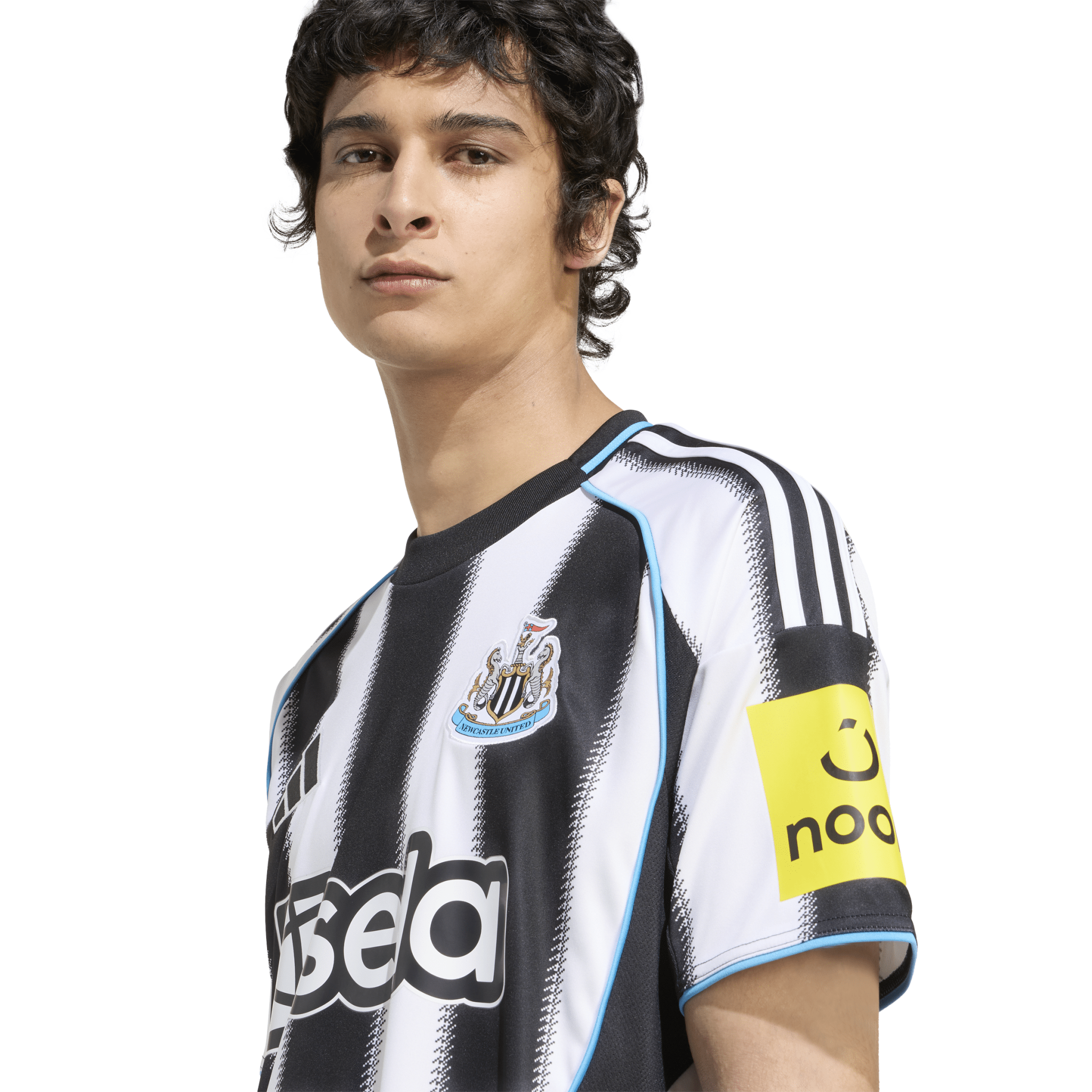 adidas Men's Newcastle United FC Home Jersey 25/26 - Black/White - Best Buy Soccer