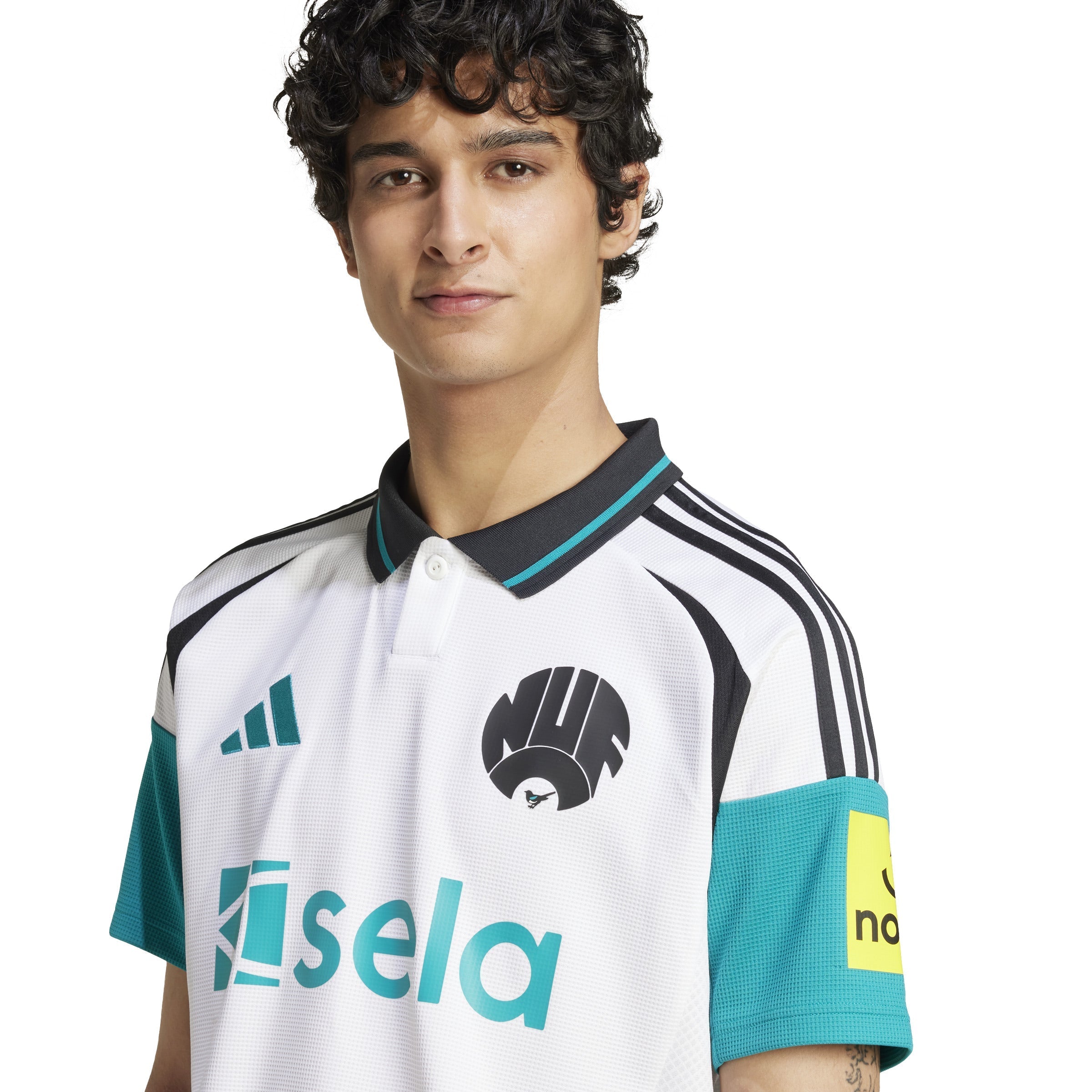 adidas Newcastle United サッカーシャツ M adidas Men's Newcastle United FC Home Jersey 25/26 - Black