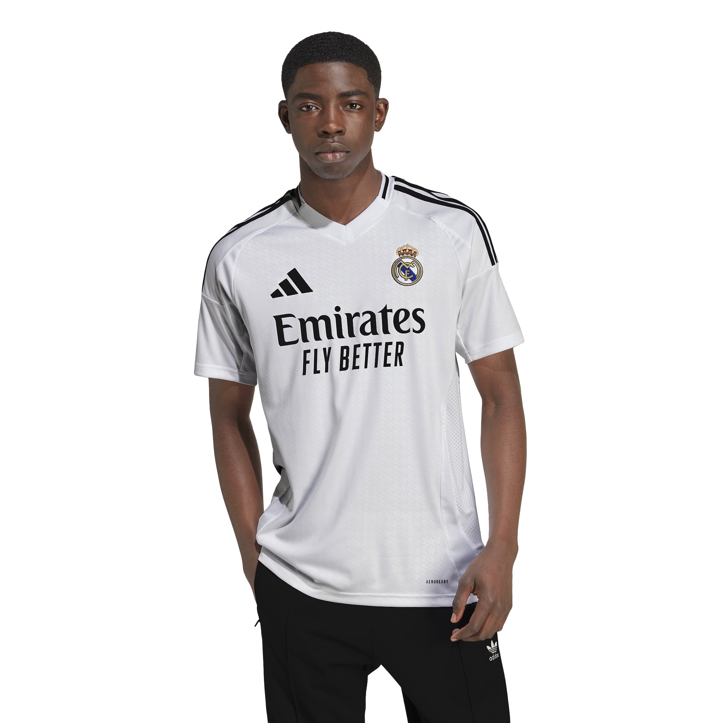 adidas Men's Real Madrid Home Jersey 24/25 - Best Buy Soccer