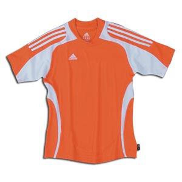 adidas Mens Toque Soccer Jersey -Orange/White - Best Buy Soccer