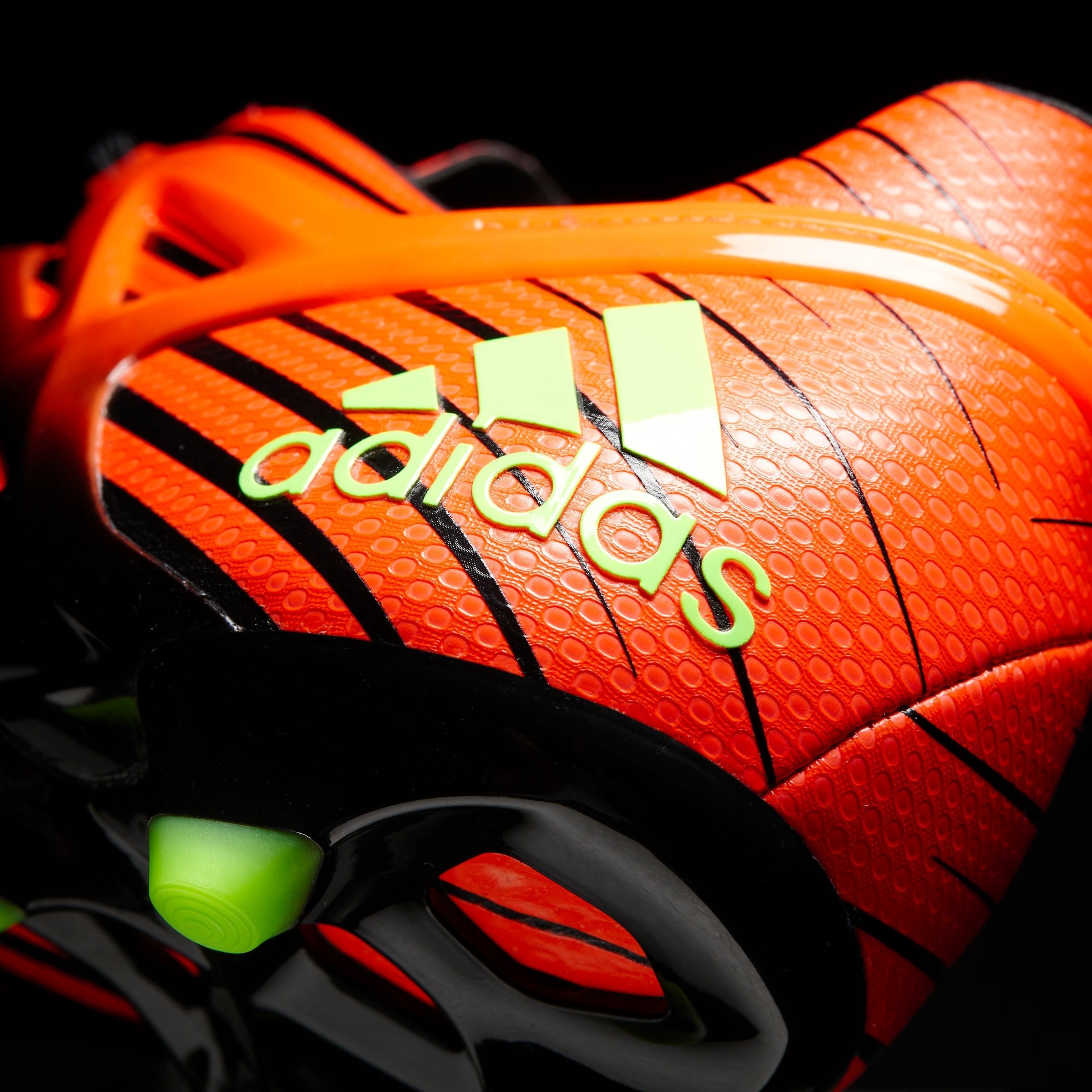 adidas Messi 15.1 FG/AG Multi - Ground Soccer Cleats - Black/Solar Green/Solar Red - Best Buy Soccer