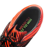 adidas Messi 15.1 FG/AG Multi - Ground Youth Soccer Cleats - Black/Solar Green/Solar Red - Best Buy Soccer