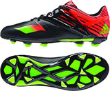 adidas Messi 15.1 FG/AG Multi - Ground Youth Soccer Cleats - Black/Solar Green/Solar Red - Best Buy Soccer