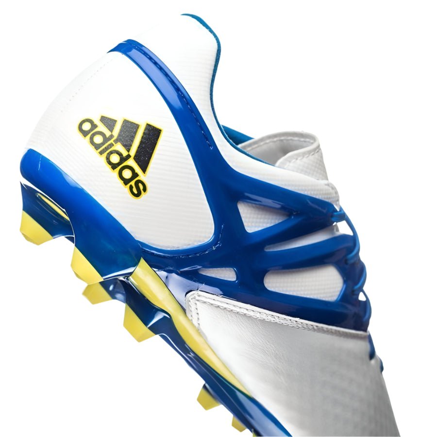 adidas Messi 15.1 FG/AG Multi - Ground Youth Soccer Cleats - White/Prime Blue/Black - Best Buy Soccer