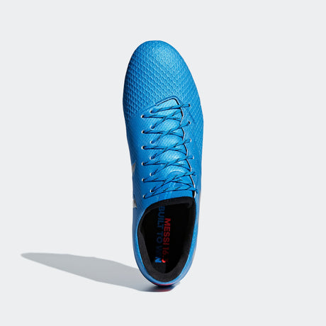 adidas Messi 16.3 FG Firm Ground Soccer Cleats - Shock Blue/Matte Silver/Black - Best Buy Soccer