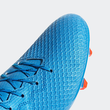 adidas Messi 16.3 FG Firm Ground Soccer Cleats - Shock Blue/Matte Silver/Black - Best Buy Soccer