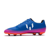 adidas Messi 16.3 FG/AG Multi - Ground Soccer Cleats - Blue Blast/White/Solar Orange - Best Buy Soccer