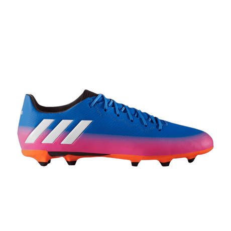 adidas Messi 16.3 FG/AG Multi - Ground Soccer Cleats - Blue Blast/White/Solar Orange - Best Buy Soccer