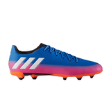 adidas Messi 16.3 FG/AG Multi - Ground Soccer Cleats - Blue Blast/White/Solar Orange - Best Buy Soccer