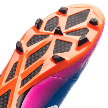 adidas Messi 16.3 FG/AG Multi - Ground Soccer Cleats - Blue Blast/White/Solar Orange - Best Buy Soccer