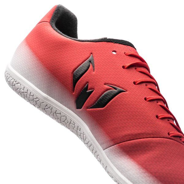 adidas Messi 16.3 IN Indoor Soccer Shoes - Red/Black/White - Best Buy Soccer