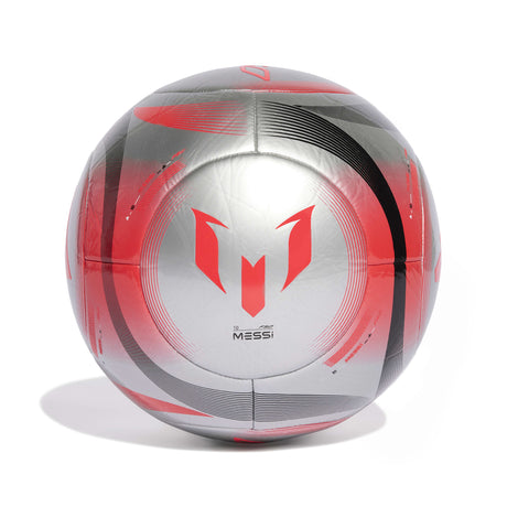 adidas Messi Club Ball Silver/Red - Best Buy Soccer