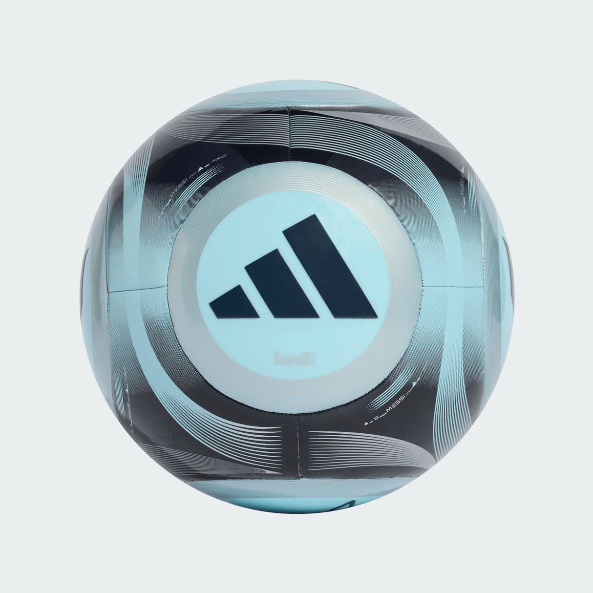 adidas Messi Club Soccer Ball - Black/Blue/Navy - Best Buy Soccer