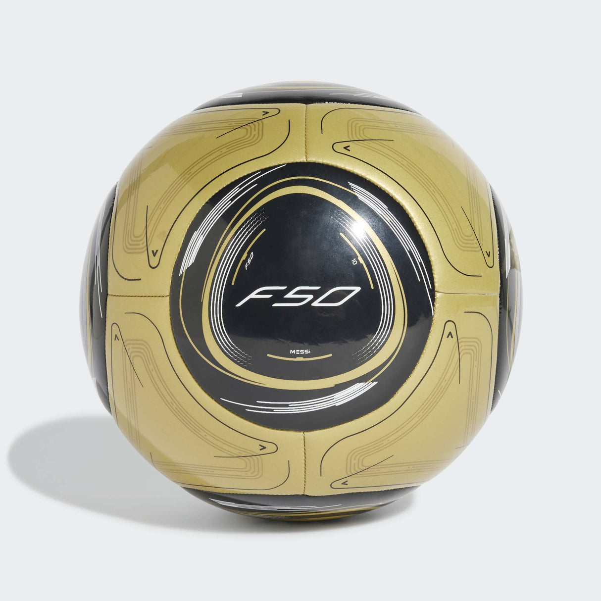 adidas Messi Club Soccer Ball - Gold/Black - Best Buy Soccer