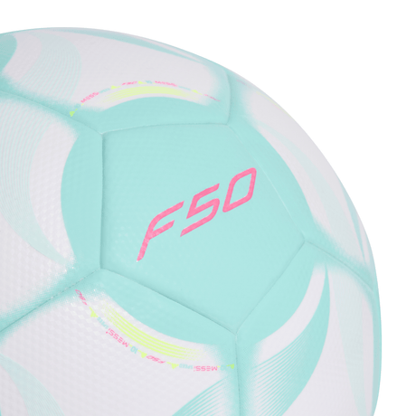 adidas Messi League Soccer Ball - White/Aqua - Best Buy Soccer