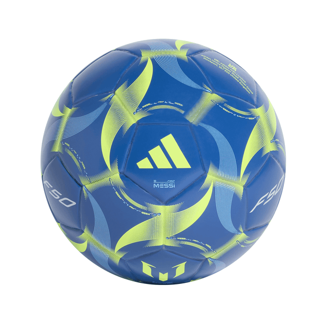 adidas Messi Mini Soccer Ball - Royal Blue/Yellow - Best Buy Soccer