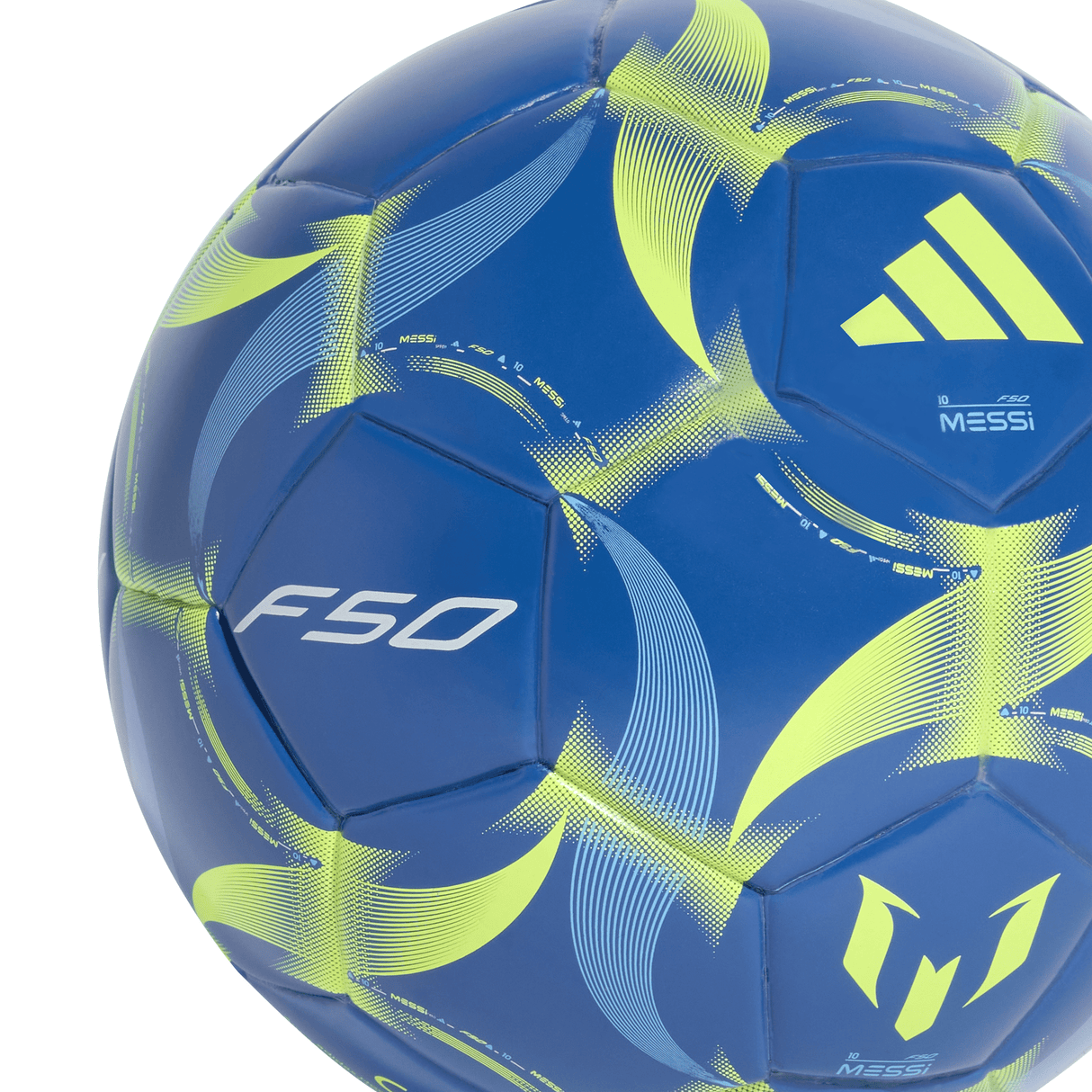 adidas Messi Mini Soccer Ball - Royal Blue/Yellow - Best Buy Soccer
