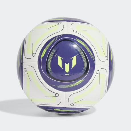 adidas Messi Training Ball White/Blue/Yellow - Best Buy Soccer