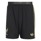 adidas Mexico 25 Gold Men's Soccer Shorts - Black - Best Buy Soccer