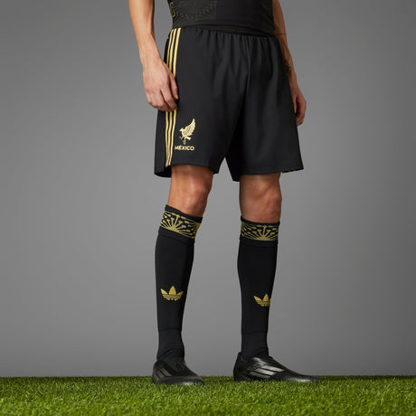 adidas Mexico 25 Gold Men's Soccer Shorts - Black - Best Buy Soccer