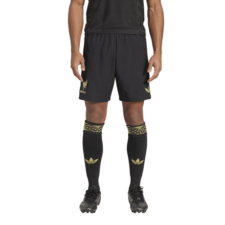 adidas Mexico 25 Gold Men's Soccer Shorts - Black - Best Buy Soccer