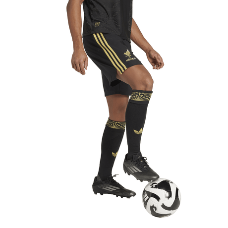 adidas Mexico 25 Gold Men's Soccer Shorts - Black - Best Buy Soccer