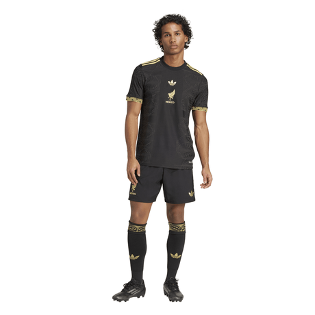 adidas Mexico 25 Gold Men's Soccer Shorts - Black - Best Buy Soccer