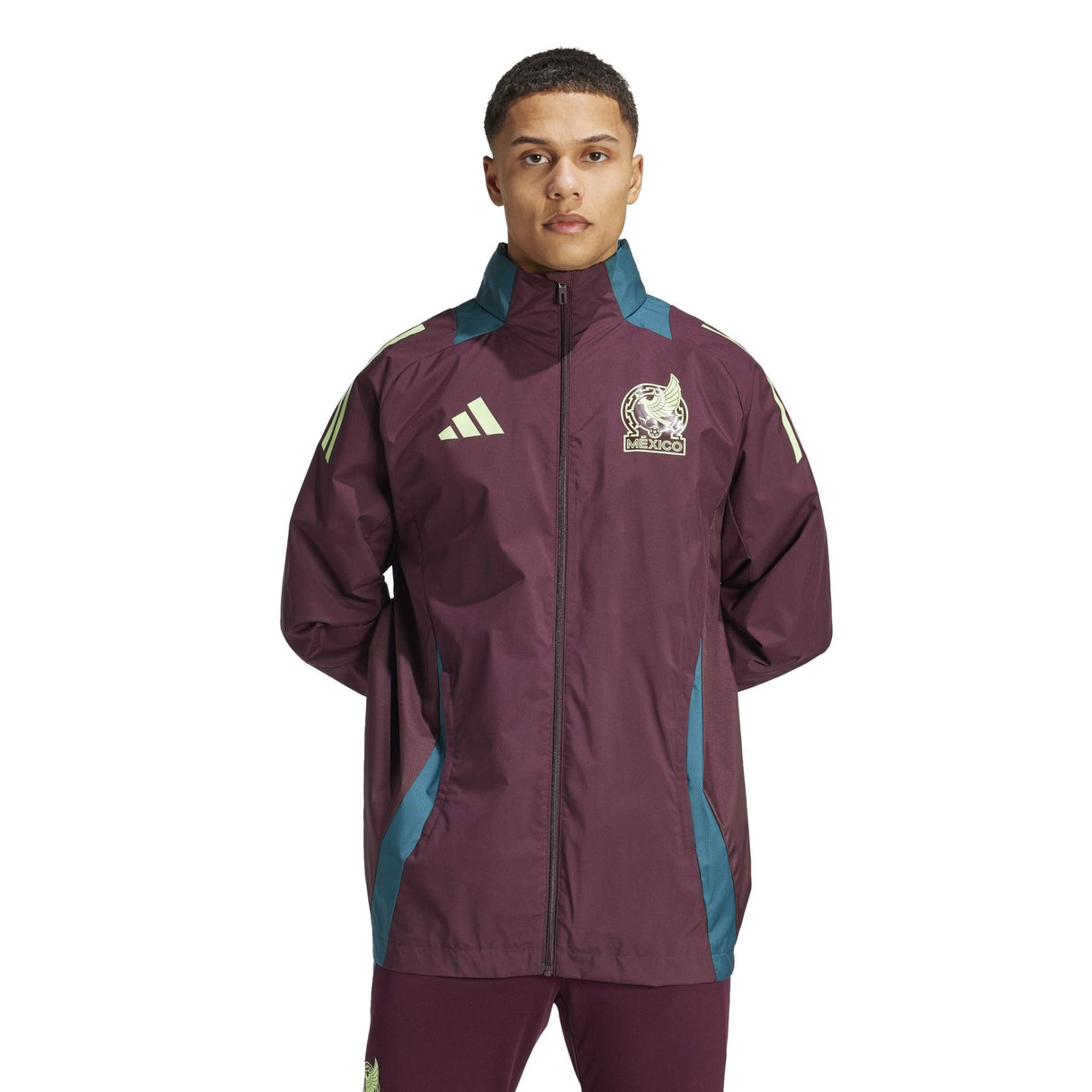 adidas Mexico All Weather Jacket Dark - Best Buy Soccer