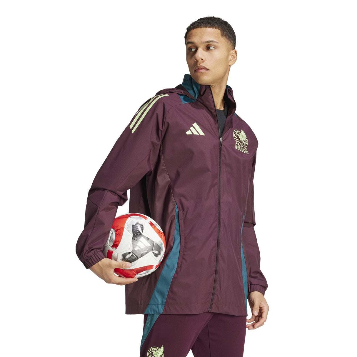 adidas Mexico All Weather Jacket Dark - Best Buy Soccer