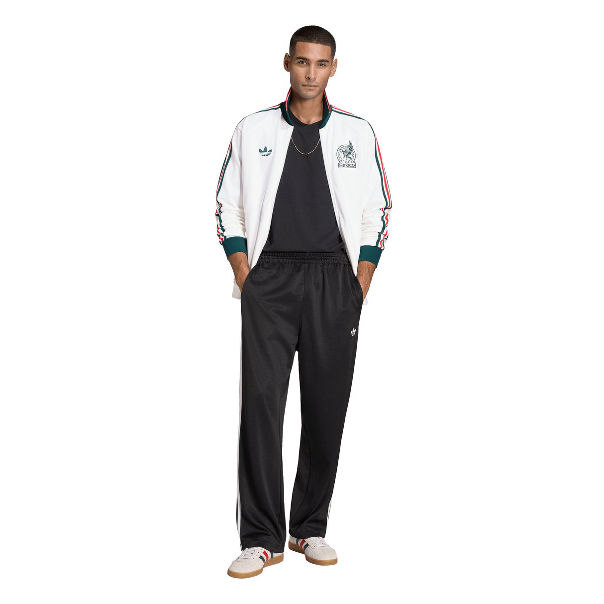 adidas Mexico Away Anthem Men's Soccer Jacket - White - Best Buy Soccer