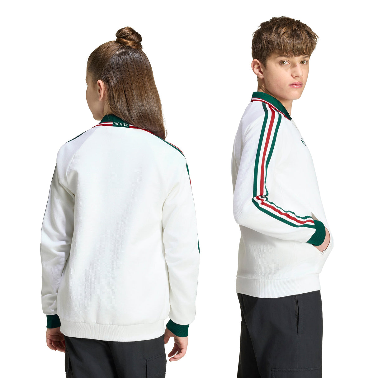 adidas Mexico Away Anthem Youth Soccer Jacket - White - Best Buy Soccer