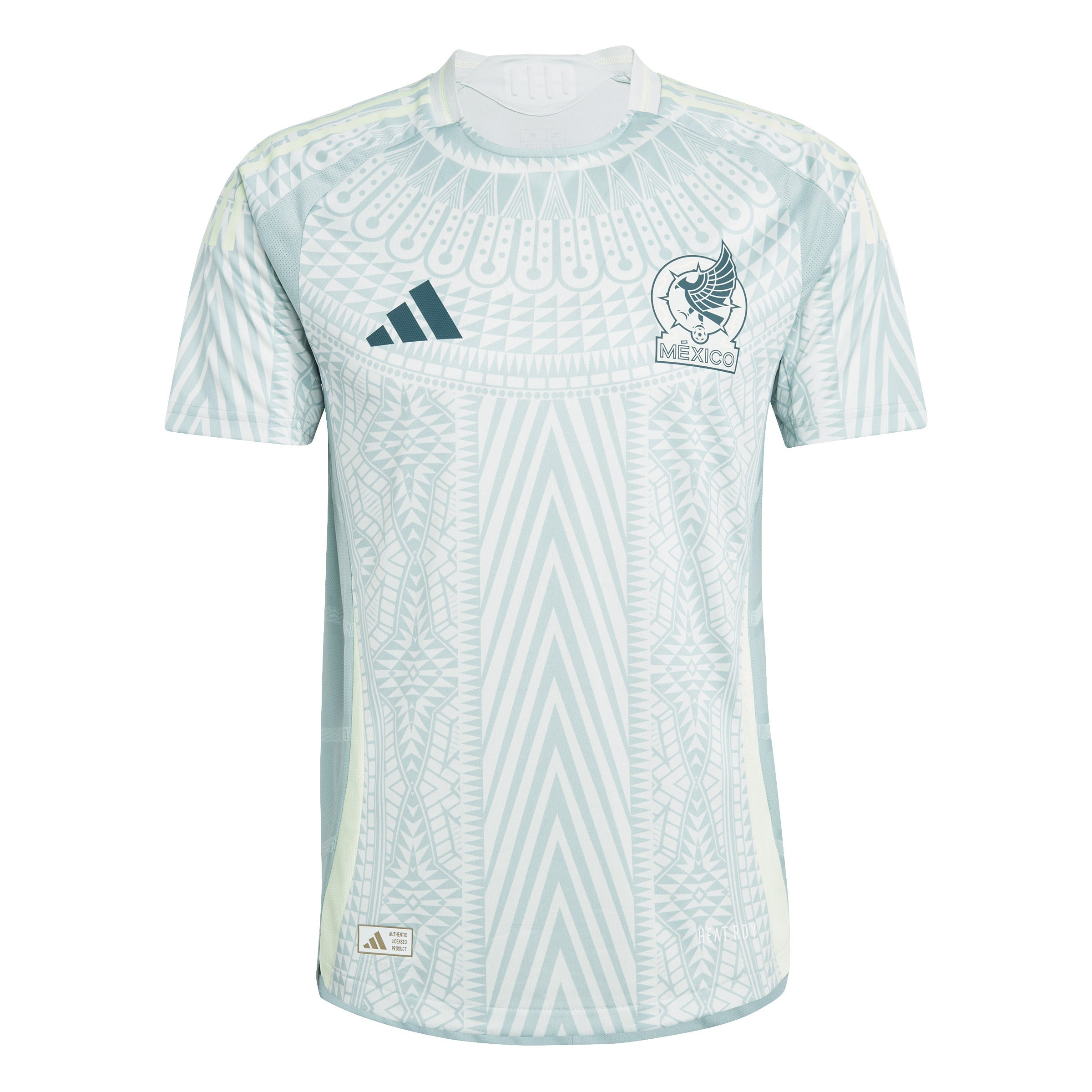 Camiseta adidas Mexico Segunda Visitante Auténtica 2024 Lino Verde XS