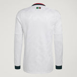 adidas Mexico Away Authentic Long Sleeve Men's Soccer Jersey 2026 - White - Best Buy Soccer