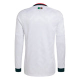 adidas Mexico Away Authentic Long Sleeve Men's Soccer Jersey 2026 - White - Best Buy Soccer