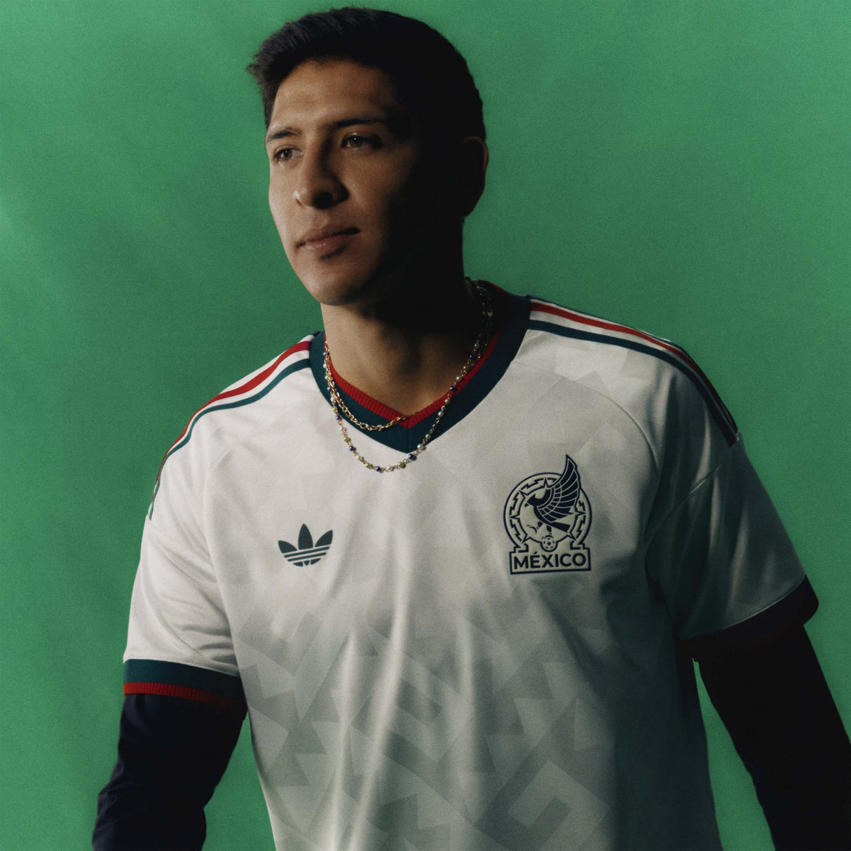 adidas Mexico Away Authentic Men's Soccer Jersey 2026 - White - Best Buy Soccer