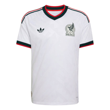 adidas Mexico Away Authentic Men's Soccer Jersey 2026 - White - Best Buy Soccer