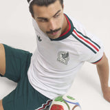 adidas Mexico Away Authentic Men's Soccer Jersey 2026 - White - Best Buy Soccer
