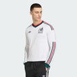 adidas Mexico Away Long Sleeve Men's Soccer Jersey 2026 - White - Best Buy Soccer
