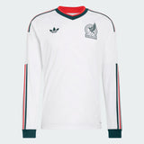 adidas Mexico Away Long Sleeve Men's Soccer Jersey 2026 - White - Best Buy Soccer