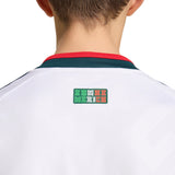 adidas Mexico Away Long Sleeve Youth Soccer Jersey 2026 - White - Best Buy Soccer