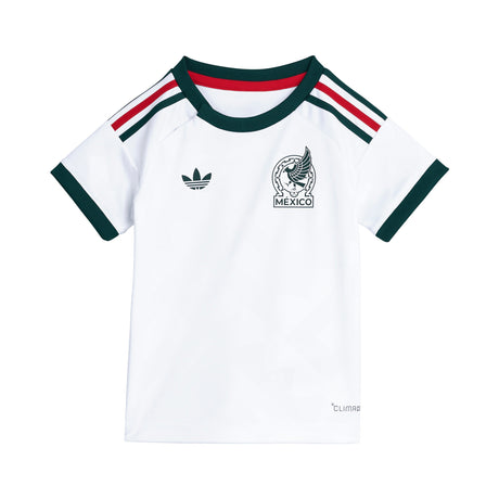 adidas Mexico Away Soccer Baby Kit 2026 - White - Best Buy Soccer