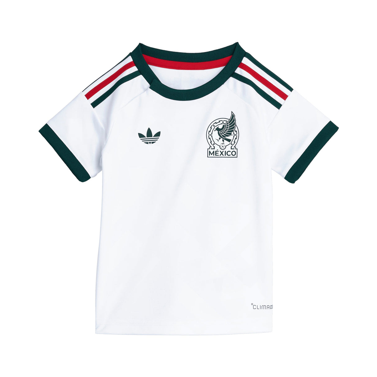 adidas Mexico Away Soccer Baby Kit 2026 - White - Best Buy Soccer
